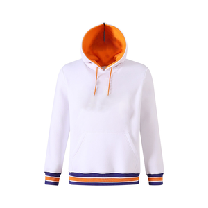 Sweat à capuche unisexe en polaire premium Lincoln University White Prep, broderie en chenille de bison, fermeture éclair, poche kangourou, équipement d'hiver pour les fans - Product Image 1