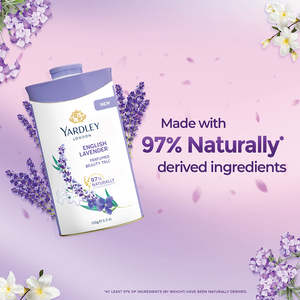 Talco Perfumado Yardley London English Lavender, 100g y 250g, Polvo para Mujeres, Todo Tipo de Piel, 3 Años de Duración - Product Image 2