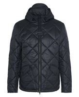 Veste d'hiver de luxe pour homme, durable, imperméable, épaisse, matelassée, capuche, fermeture éclair, coupe-vent, ajustement par cordon de serrage, style urbain