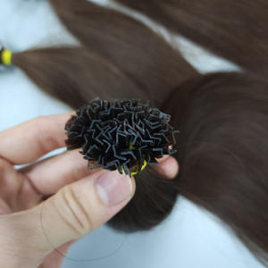 Vente en gros d'extensions de cheveux V-Tip vietnamiennes 100% non transformées, meilleure qualité de cheveux humains du Vietnam, bon marché - Product Image 1