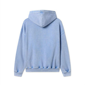 Jersey informal de poliéster 100% para hombre, Sudadera con capucha básica, ajuste relajante, suave, cómodo, para uso diario, para descansar en invierno, teñido liso - Product Image 4