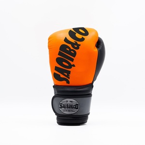 Guantes de boxeo de cuero personalizados al por mayor Kickboxing Muay Thai guantes de entrenamiento OEM Gel Sparring Saco de boxeo mitones MMA guantes deportivos - Product Image 4
