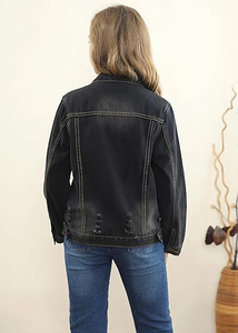 Wholesale High Quality Custom Cotton Toddler <b>Boys</b> <b>Jackets</b> <b>Boy</b> Stylish Denim <b>Jacket</b> Custom <b>Jacket</b> for Kids - Product Image 4