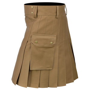 Kilt utilitaire de haute qualité pour hommes avec logo personnalisé Design écossais professionnel avec accessoires d'instruments de musique traditionnels - Product Image 4