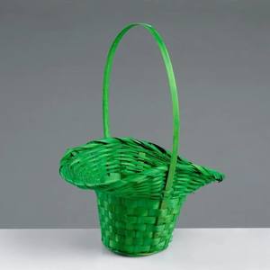 Cesta de regalo de bambú trenzada a mano de alta calidad al por mayor cestas de almacenamiento de precio barato para regalos hechos en Vietnam - Product Image 2