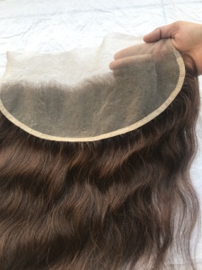 Remy-extensiones de cabello humano ondulado mongol, Color Frontal ondulado Natural, virgen, 13x4, n. ° 2 - Product Image 2