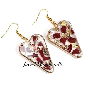 Luxury Trendy Resin Epoxy <b>Earrings</b> Customizable Eco-Friendly Angel Style Jewelry for Women Resin Crafts - Product Image 6