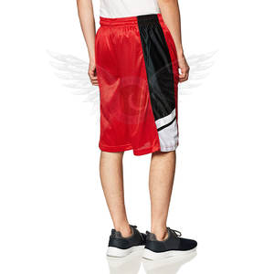 Pantalones cortos informales de verano de tendencia para hombres Logotipo personalizado Diseño de malla Patrón sólido Venta al por mayor In-Your-Requirements Cool Shorts - Product Image 3