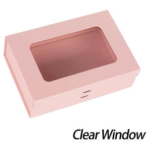 Caja de perfume Papel Desenvolver la belleza Caja de regalo de perfume de buena calidad con ventana transparente y cinta - Product Image 4