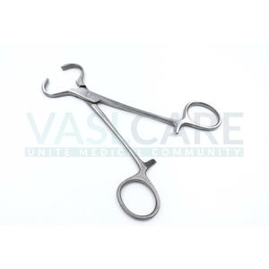 Pinzas para Hernia Atraumáticas (14 cm) Instrumentos Quirúrgicos de Acero Retractor Collingwood de Vaslcare - Product Image 2