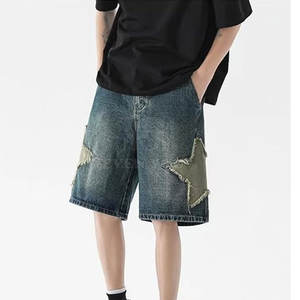 Pantalones cortos de mezclilla para hombre hechos en Pakistán, de alta calidad, cómodos y duraderos, para uso diario. - Product Image 3