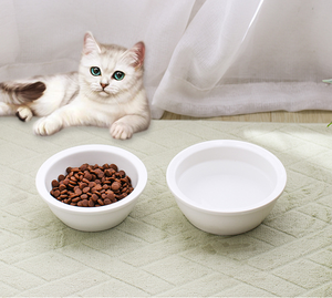 Toptan Modern küçük kedi ve köpek seramik gıda ve su kaseler Pet yavaş besleyici silikon malzeme kutusu ambalaj - Product Image 6