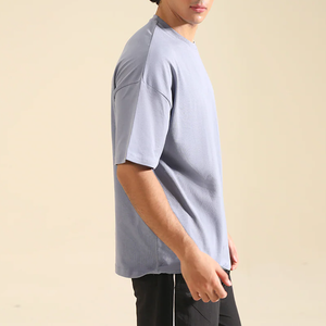 Venta caliente Camisetas de gran tamaño Color personalizado 100% Algodón Diseño popular Patrón de letras Tipo de tela peinada - Product Image 6