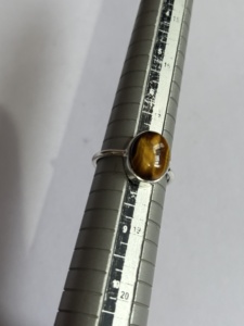 Awesome Vintage Oval Shape Pink Fuchsia Chalcedony Gem Smart <b>Ring</b> 8X10MM Bezel <b>Set</b> Handmade 925 Sterling <b>Silver</b> Gold Plated IGI - Product Image 5