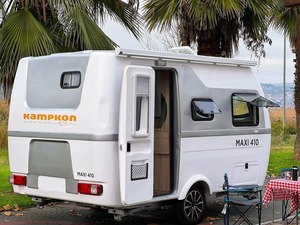 Calidad Moderno Ligero Plegable 4x4 Mini Teardrop Camper Trailers Ducha En stock Entrega rápida Camping Travel Motohome 4 - Product Image 3