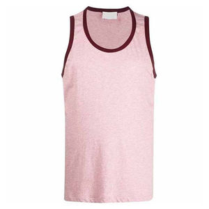 เสื้อกล้ามผู้ชายลำลอง ระบายอากาศได้ดี เป็นมิตรกับสิ่งแวดล้อม บริการ OEM ผลิตตามสั่ง ไซส์ผู้ใหญ่ - Product Image 6