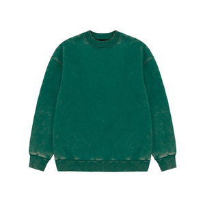 Sudaderas Vintage para Hombre, Sudadera con Capucha de Lavado Ácido para Hombre, Jersey de Algodón Pesado de Gran Tamaño con Logotipo Personalizado Impreso, Sudaderas Sun Faded - Product Image 1