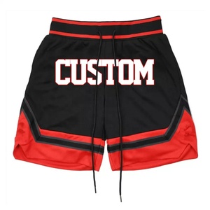 Short de basket-ball en polyester imprimé par sublimation personnalisée grande taille nouvelle saison short d'entraînement sportif sublimé caractéristique respirante - Product Image 2