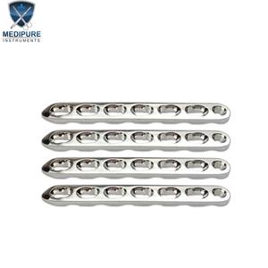 Placas de Compresión de Bloqueo Quirúrgicas Ortopédicas Veterinarias, Implantes de Fijación Ósea de Acero Inoxidable con Orificios Personalizables - Product Image 5