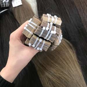 Vente en gros d'extensions de cheveux bruts vietnamiens vierges 100% bande droite naturelle Double trame 28 pouces de longueur vague crépue cheveux humains - Product Image 5