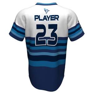 Jersey transpirable, camiseta de béisbol personalizada, diseño de sublimación completa, camiseta de béisbol con estampado, uniformes de softbol para hombres y mujeres - Product Image 4