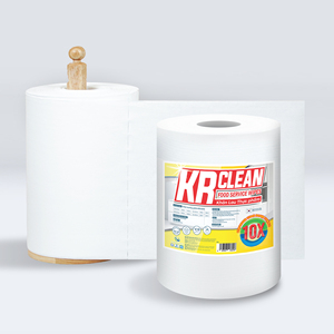 Krclean 600 feuilles de chiffons de nettoyage en microfibre séchage serviettes de conservation pour poisson Fruits cuisine et utilisation au sol - Product Image 1