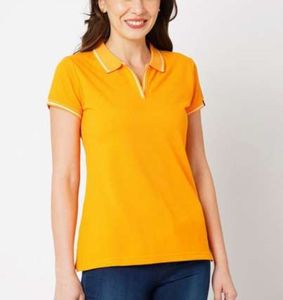 Camiseta Polo para Mujer al por Mayor, Anti-Pilling, Resistente, Uniforme de Trabajo, Camiseta Polo Elástica y Cómoda para Mujer, Precio de Fabricante - Product Image 6