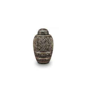 Nueva Venta de urna de cremación humana para adultos de estilo americano tradicional cenizas de Metal Memorial funerario forma de tamaño personalizado - Product Image 1