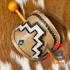 Western Style Tooled Leather Vintage Women <b>Hair</b> Stick Barrette <b>Clips</b> Genuine Leather <b>Hair</b> <b>Slide</b> Bridesmaid <b>Hair</b> Accessories - Product Image 1