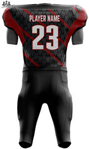 Uniformes d'équipe de football américain en gros |   Ensemble de maillots de jeu respirants sur mesure, grande taille, manches courtes |   Marque privée OEM - Product Image 2