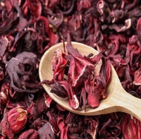 Extrait d'herbes de fleurs d'hibiscus séchées sauvages 100% naturel |   Ingrédient Superalimentaire |   Fournisseur en gros d'Inde