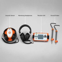 Localizador de Cables Subterráneos HUAPU C12 con Descarga por Impacto de 2000W, Acústico, Magnético y Sincrónico, IP65