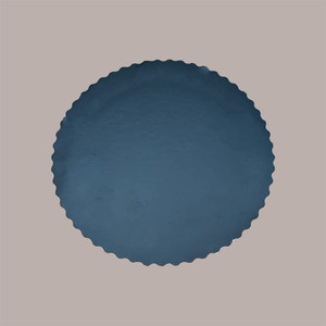 Planches à gâteaux jetables en carton microtriple or et noir de 30cm de diamètre, 25 pièces - Product Image 4