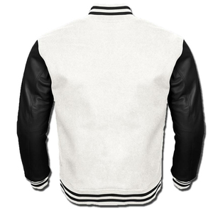 Bonne qualité pour hommes College Classic Vintage Baseball sur mesure avec de la laine et de la peau de vache véritable CollegeBaseballjacket pour hommes - Product Image 2