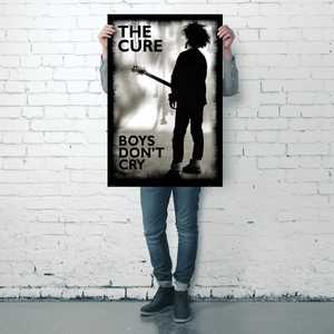 Affiche Canvas for the Cure avec cadre noir pour décoration murale - Product Image 2