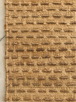 Tapis de jute écologique de grande taille tissé à la main style nordique moderne tissage à plat pour l'intérieur usage domestique prix d'usine ensembles de tapis