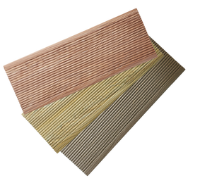 Matériau plastique en bois contemporain de terrasse WPC imperméable antidérapant de 3ème génération de Corée pour la prière de guérison publique au bord de la piscine - Product Image 1