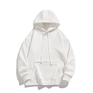 Men's Solid Color Puff Printing Hoodie <b>Sweatshirt</b> Full Custom Made Autumn Winter Clothing Oversized Hoodie - Product Image 3