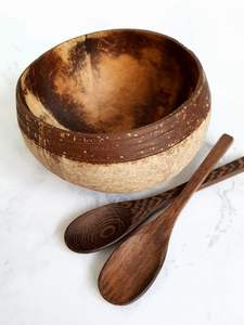 Top Selling Natural Coconut Shell Bowl <b>Small</b>/ Coconut Shell Bowl for Candle Vietnam With Free Laser Logo Made in Eco2go Vietnam - Product Image 4