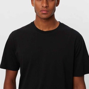 T-shirt en gros unisexe personnalisé lettre impression 100% coton t-shirt votre propre conception logo impression séchage rapide t-shirt pour hommes - Product Image 3