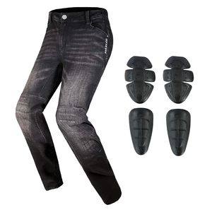 Ride Protector Pantalon pour homme Style droit Protecteurs de moto Jeans de moto Pantalon avec protections Jeans d'équitation - Product Image 1