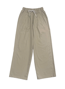 กางเกงขาบานของผู้หญิงเวียดนามกางเกงโพลีเอสเตอร์ขายาว100% ระบายอากาศได้ดีสีพื้นปกติ - Product Image 2