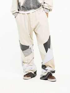 Custom Manufacturing Baggy Trousers Flare Style Unisex Baggy Pants Causal Wear OEM Printing Joggers Elastic Waist Baggy Trousers - Product Image 4