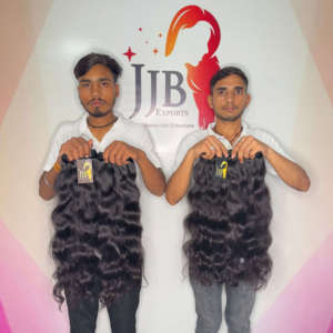 Paquete de cabello humano de templo indio crudo brasileño, paquetes de cabello virgen alineados con cutícula Bodywave con cierre suizo - Product Image 1