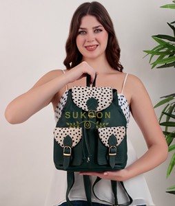 Venta caliente 100% mochila de estudiante de cuero de vaca genuino nuevo bolso Unisex elegante diseño minimalista nailon bohemio de alta calidad - Product Image 1