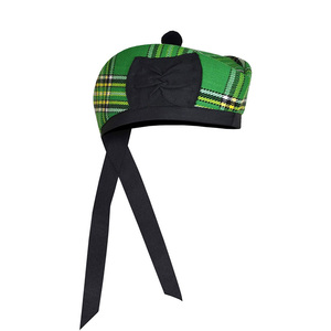 Gorro ceremonial Glengarry que mantiene las líneas limpias, estructura firme y autenticidad adecuada para eventos patrimoniales, gorros Glengarry - Product Image 4