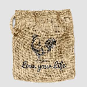 Wholesaler Customized Logo Printed Durable <b>Burlap</b> <b>Bag</b> Drawstring Jute Pouch for Packaging Gifts Promotional <b>Bags</b> - Product Image 2