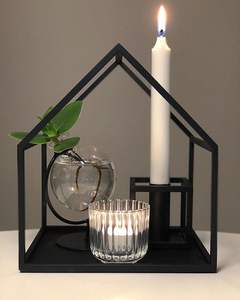 Candelabro Doble Cónico de Metal Dorado, Moderno, para Decoración de Mesa de Comedor, Centro de Mesa para Bodas, Artículos de Decoración de Hogar de Lujo - Product Image 4