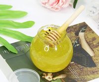 Lot de 100 mini bâtonnets à miel en bois-Serveur à miel de 3 pouces pour bruine de miel et faveurs de fête de mariage