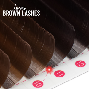 Barquettes de cils CharmLash en gros avec logo personnalisé, extensions de cils laser, fabricant de marque privée, cils en soie réduisant le torsion - Product Image 1